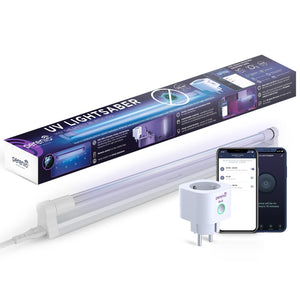 UV lampa + smart WiFi zásuvka Perenio Lightsaber kit PEKUV01