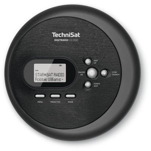 Discman TechniSat DIGITRADIO CD 2GO, čierny