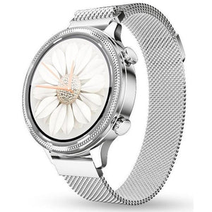 Dámske smart hodinky Aligator Watch Lady, 2 remienky,strieborná P