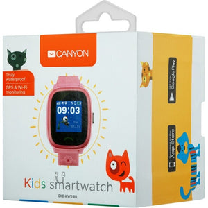 Detské chytré hodinky Canyon Polly Kids, GPS + GSM, ružová POUŽI