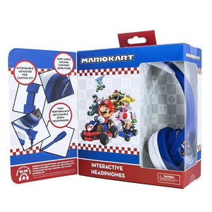 Detské slúchadlá s mikrofónom Nintendo Mariokart