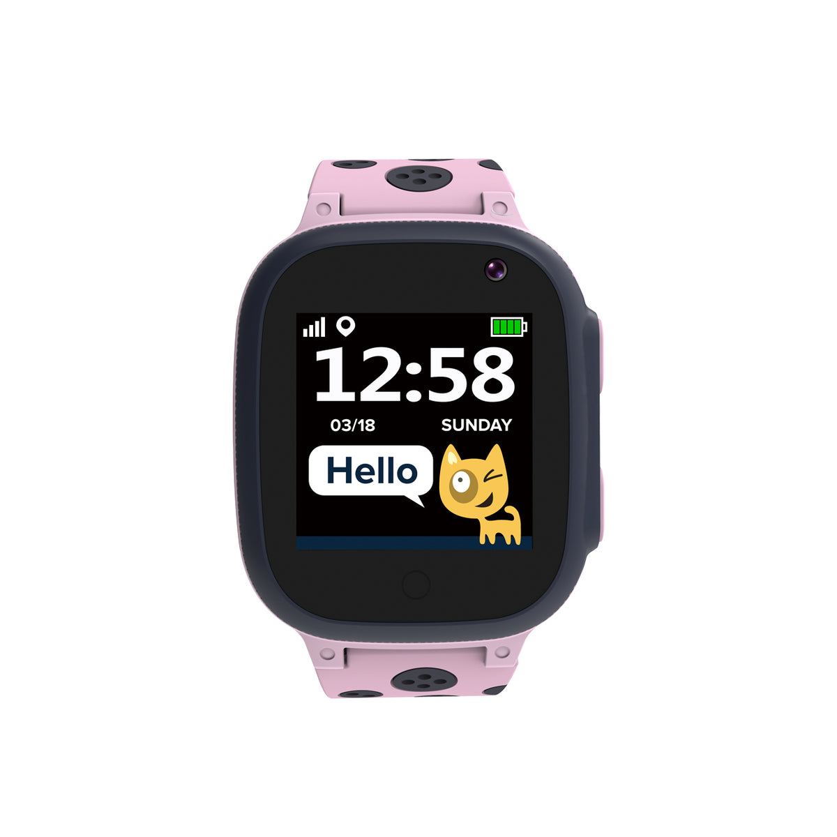 Detské smart hodinky Canyon Sandy, GPS + GSM, ružová