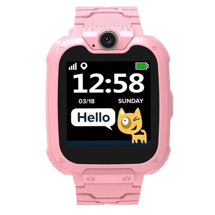 Detské smart hodinky Canyon Tony, GPS + GSM, ružová