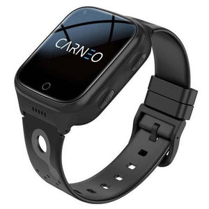 Detské smart hodinky Carneo GuardKid+ 4G Platinum, čierna