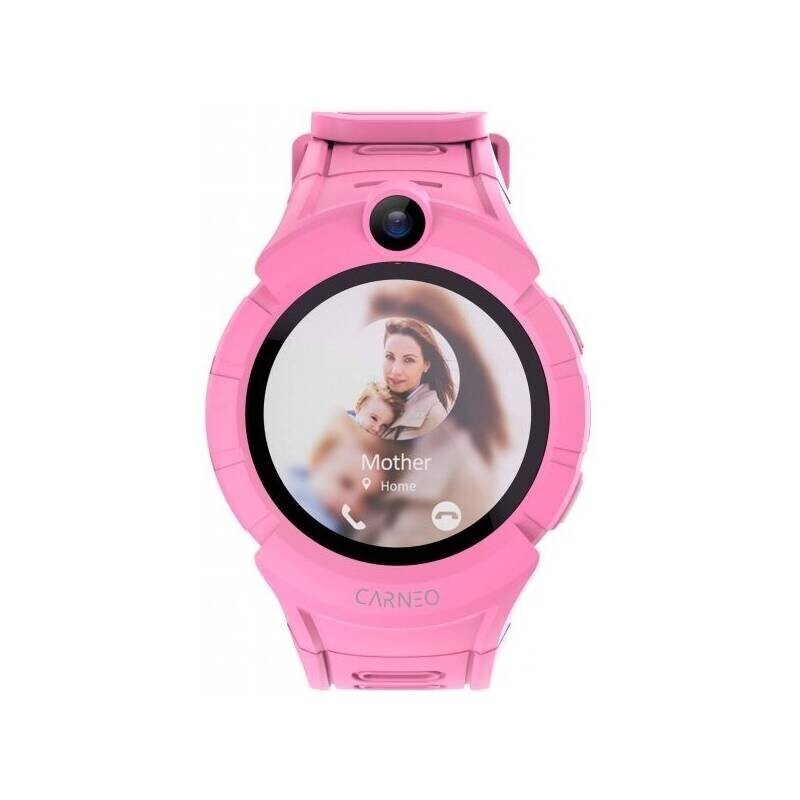 Detské smart hodinky Carneo GuardKid+ Mini, ružová