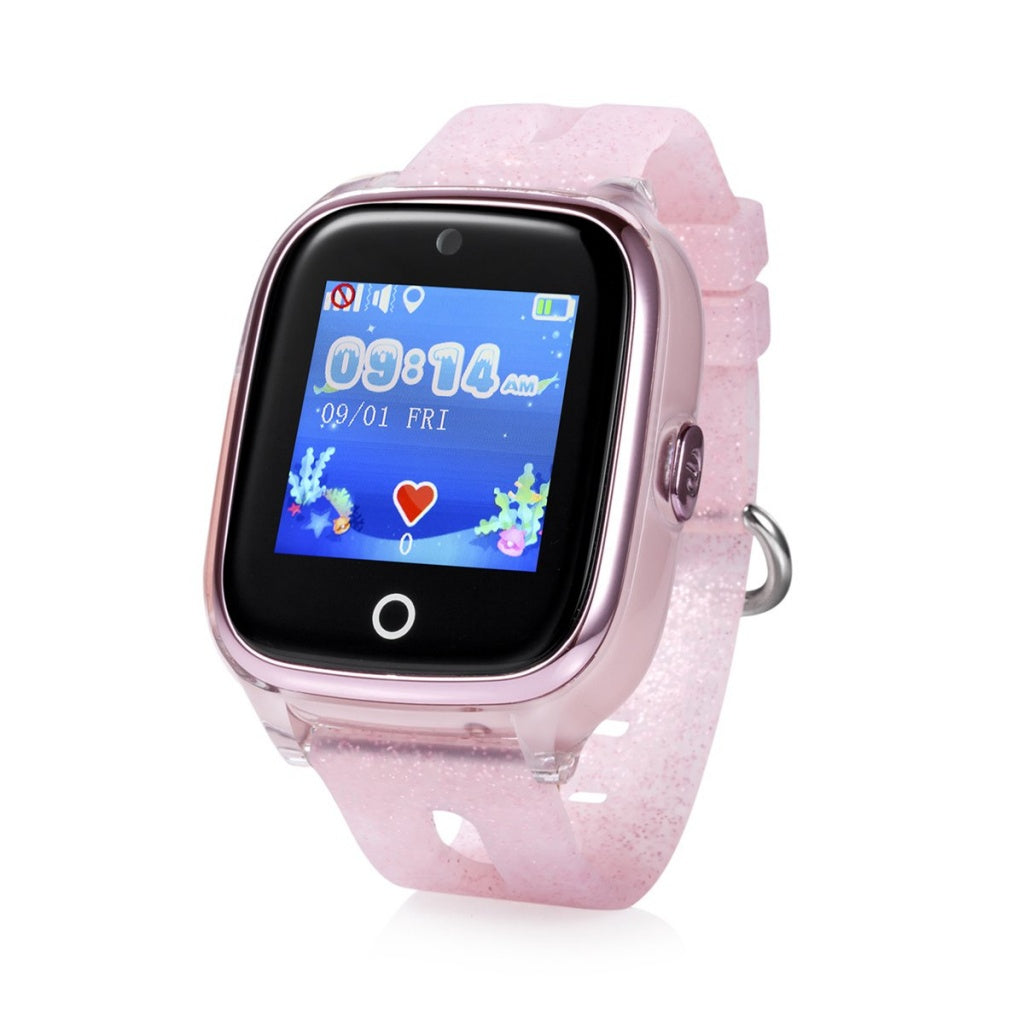 Detské smart hodinky Cel-tec Kids 01 s lokátorom GPS, ružová