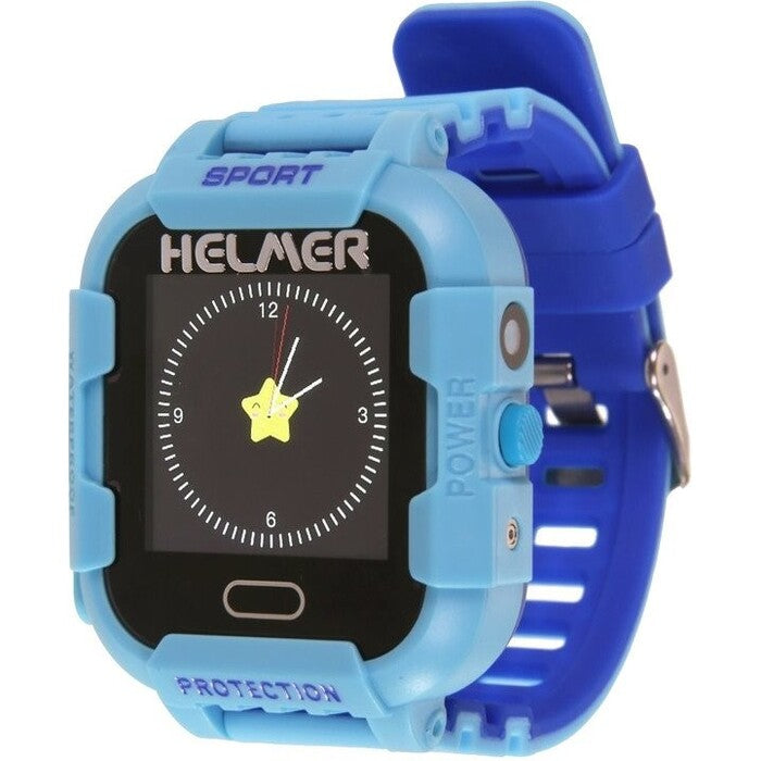 Detské smart hodinky Helmer LK 708 s GPS lokátorom, modrá