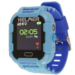 Detské smart hodinky Helmer LK 708 s GPS lokátorom, modrá