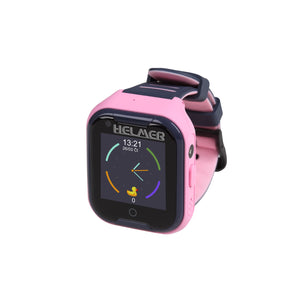 Detské smart hodinky Helmer LK 709 s GPS lokátorom, ružová