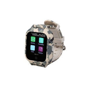 Detské smart hodinky Helmer LK 710 s GPS lokátorom, šedá POUŽITÉ,