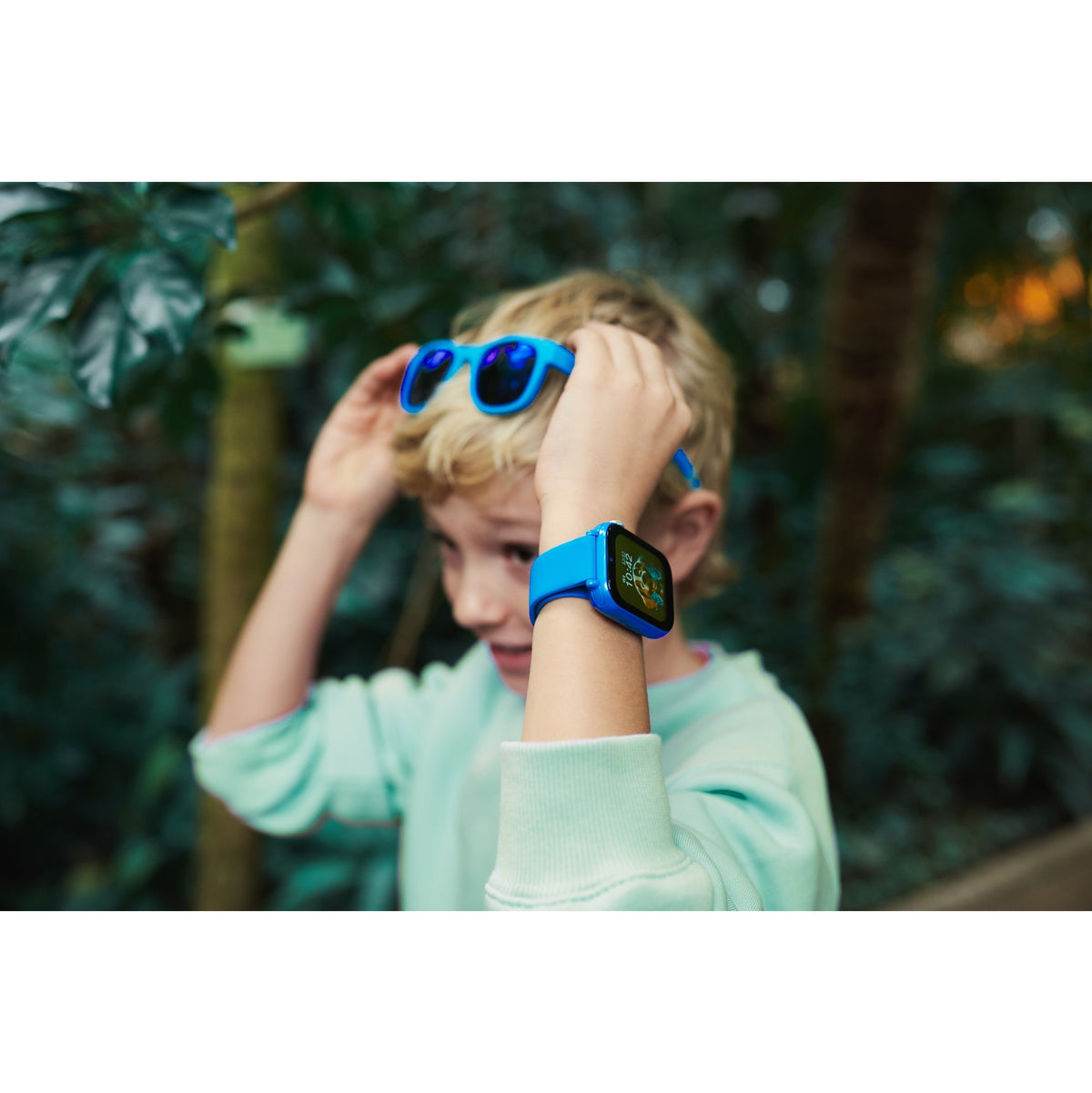 Detské smart hodinky Maxcom FIT FW59, GPS tracking, modrá