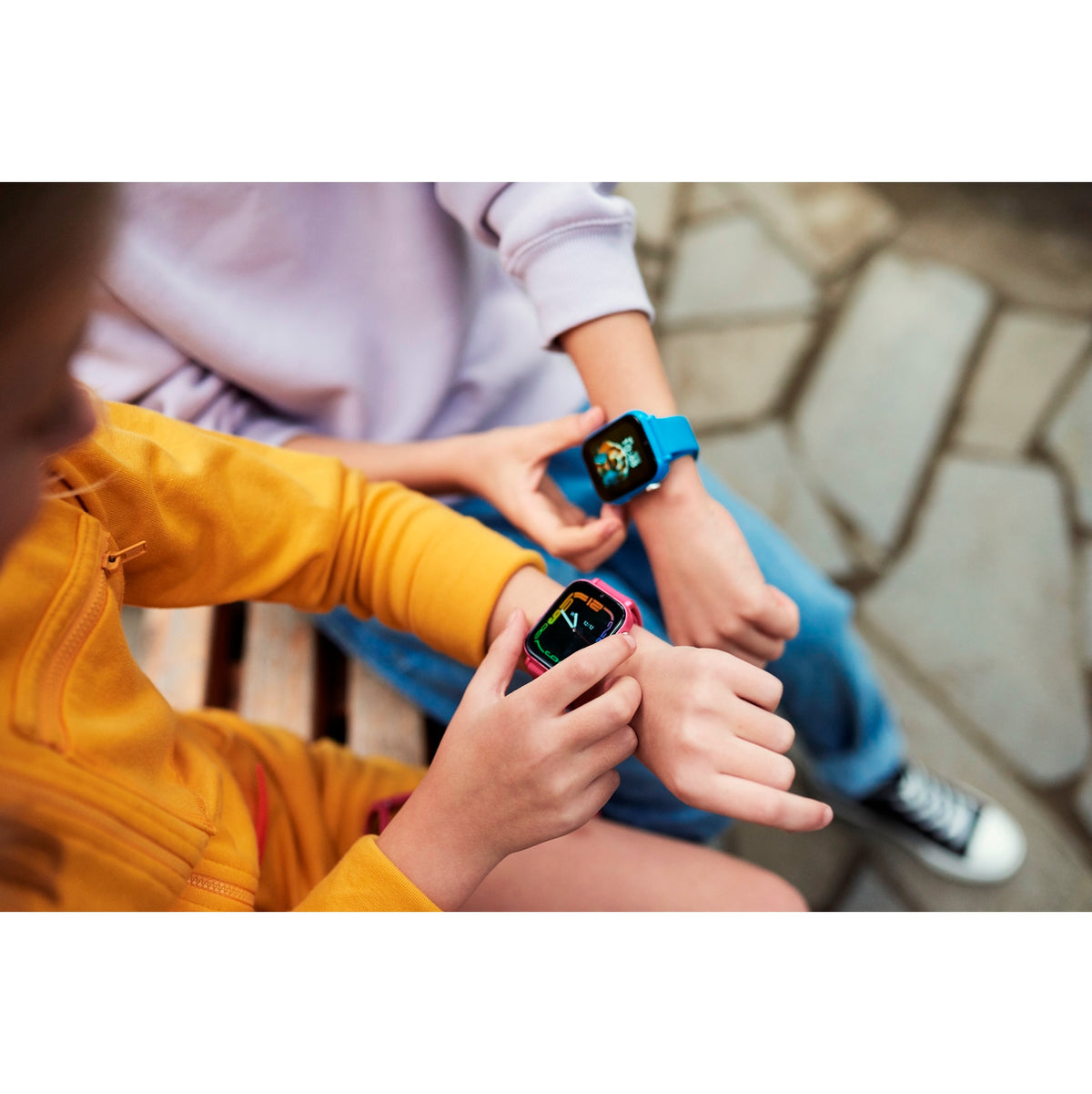 Detské smart hodinky Maxcom FIT FW59, GPS tracking, modrá