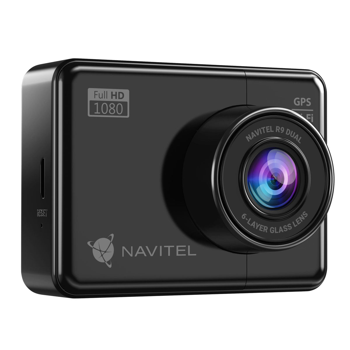 Duálna kamera do auta Navitel R9 DUAL, GPS, WiFi, 2,7&quot;, 170°