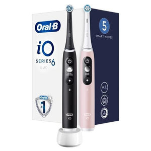 Elektrická zubná kefka Oral-B iO6 Series Duo Pack, 2 ks