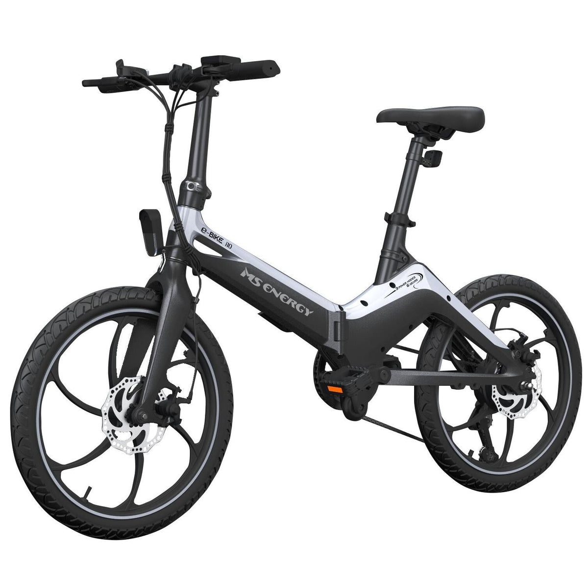 Elektrobicykel MS Energy E-bike I10, šedý