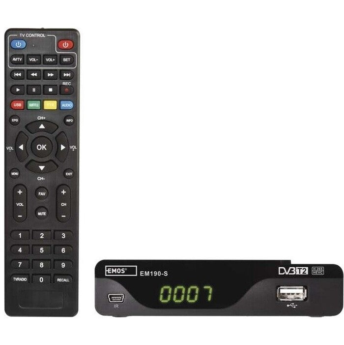 EMOS EM190-S HD HEVC H265 (DVB-T2)