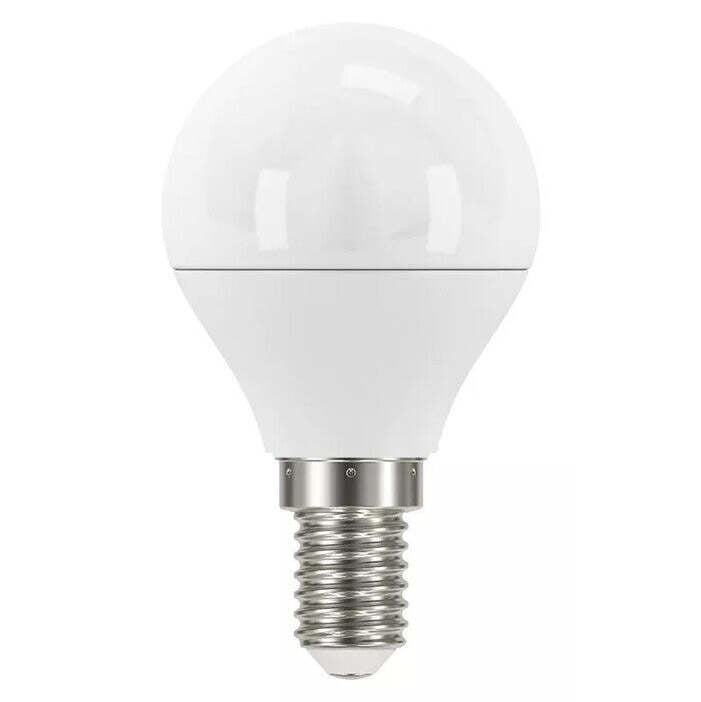 Emos ZQ1223 LED žiarovka Classic Mini Globe 6W E14 teplá biela