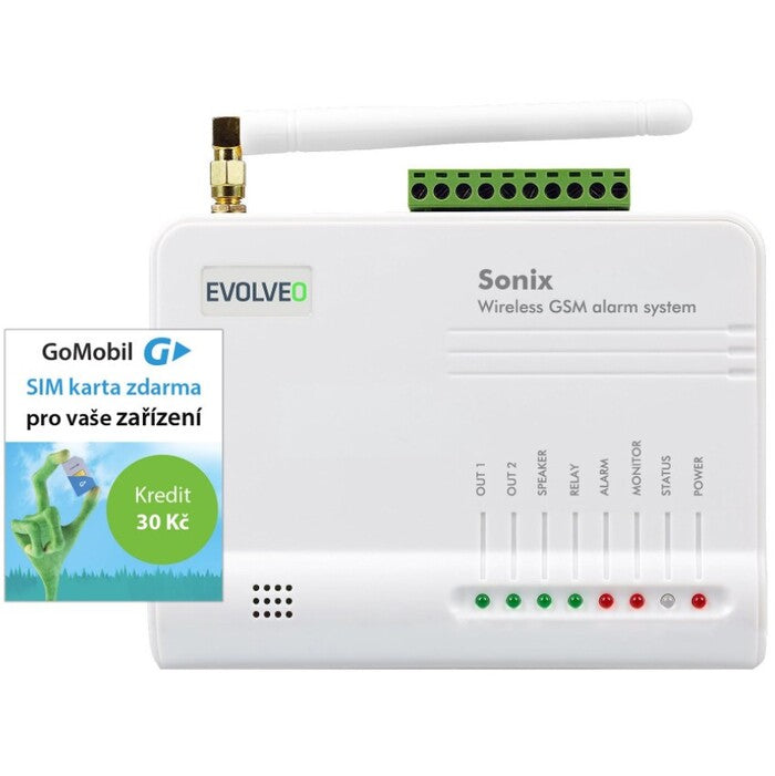 Evolveo ALARMEX, bezdrôtový GSM alarm s ochranou proti sabotáži