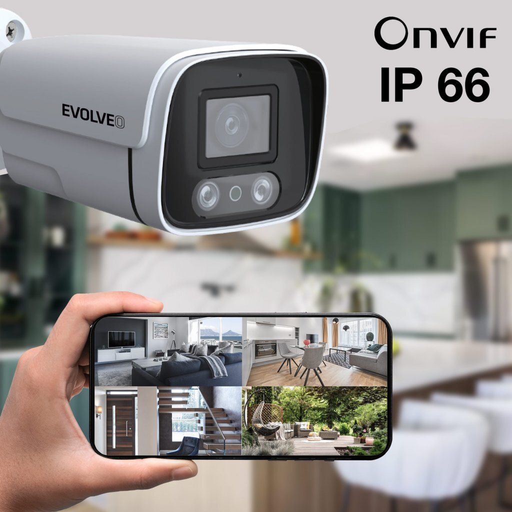 EVOLVEO Detektív POE8 SMART kamera POE / IP