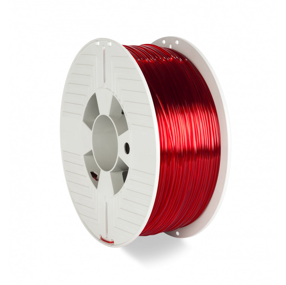 3D filament Verbatim, PET-G, 1,75 mm, 1000 g, 55054, transp. red