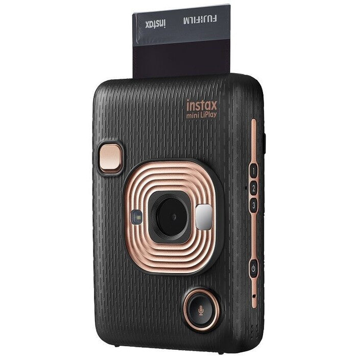 Fotoaparát Fujifilm Instax Mini LiPlay, čierna