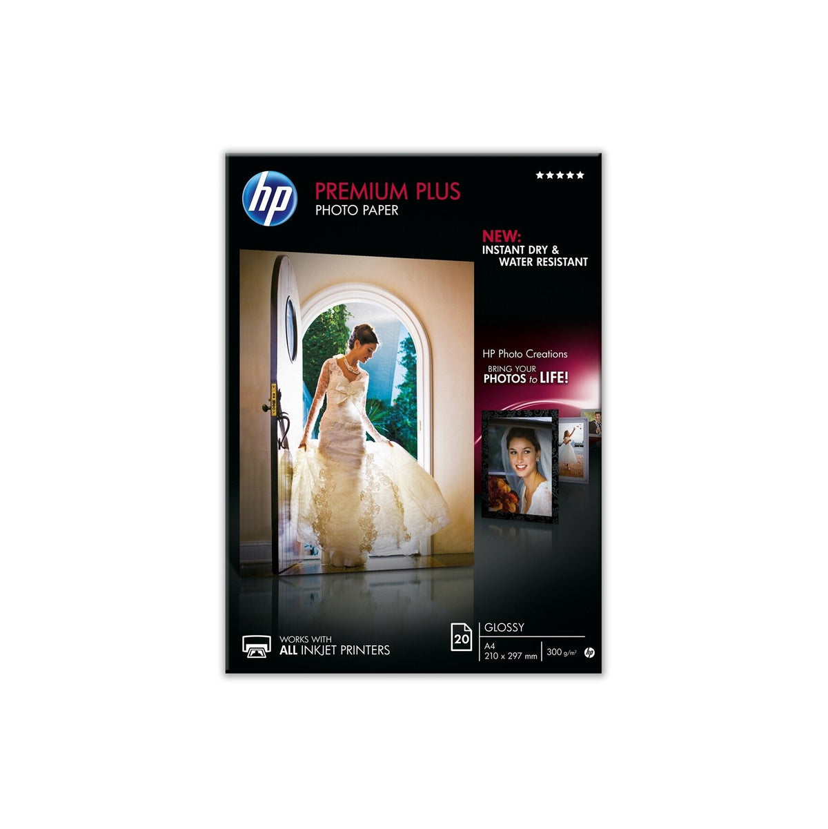 Fotopapier HP CR672A A4, 300g/m2, 20ks/bal