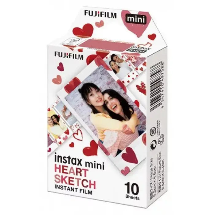 Fotopapier Fujifilm Instax Mini, Heart Sketch, 10ks