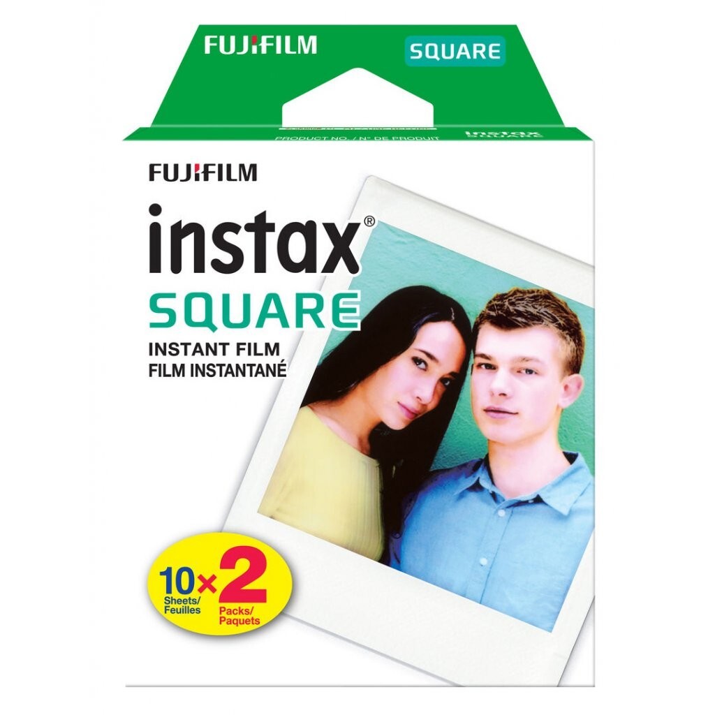 Fotopapier pre Fujifilm Instax Square, 20ks POŠKODENÝ OBAL