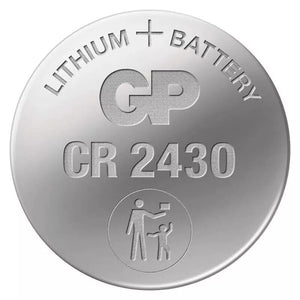 Gombíková batéria GP, lítiová CR2430, 5 ks