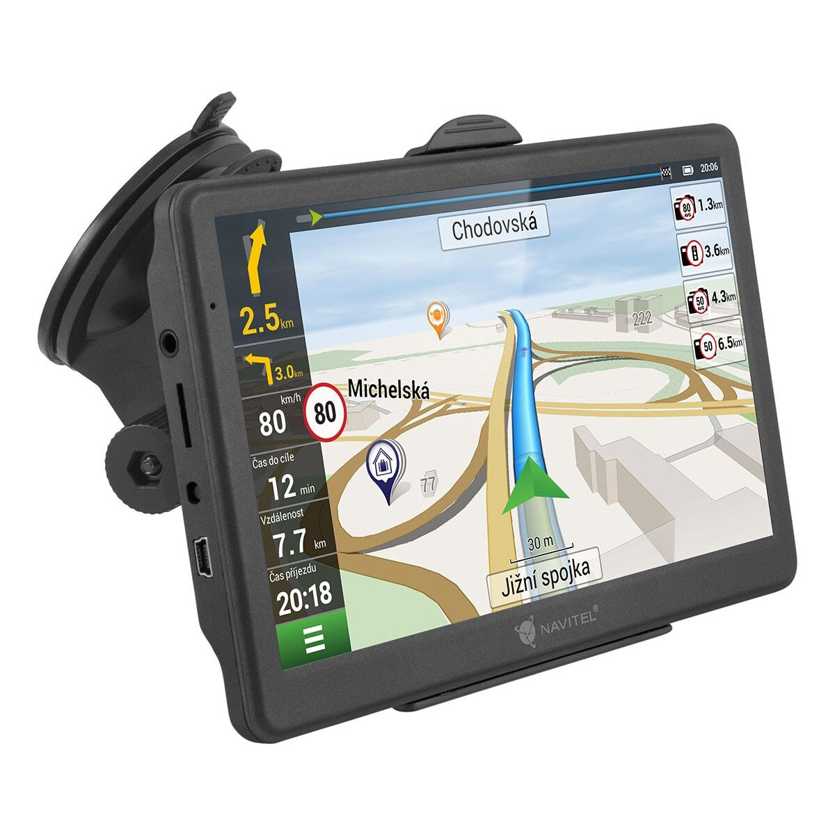 GPS Navigácia Navitel MS700 7&quot;, Truck, speedcam, 47 krajín, LM