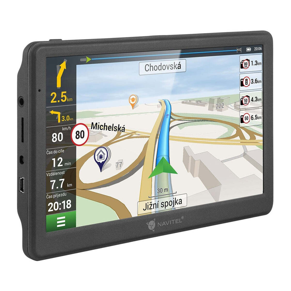 GPS Navigácia Navitel MS700 7&quot;, Truck, speedcam, 47 krajín, LM ROZBALENÉ