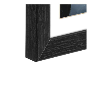 Hama rámček drevený OSLO, čierna, 15x20 cm