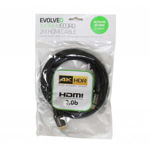 HDMI kábel EVOLVEO XXtremeCord, 2.0, 1m