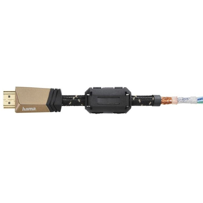HDMI kábel Hama 205025, pozlátený, 2.0, 1,5 m