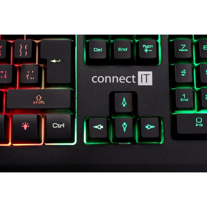 Herná klávesnica Connect IT Battle Rainbow (CI-1129)