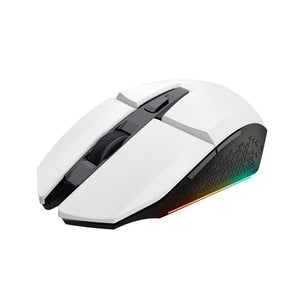 Herná myš TRUST GXT 110W FELOX, bezdrôtová, optická, USB, biela