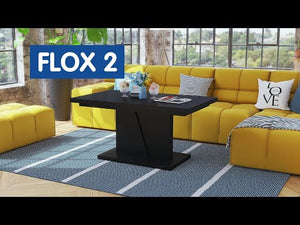 Konferenčný stolík rozkladací Flox 2 (dub artisan, antracit)