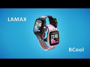 Detské smart hodinky Lamax BCool, ružová