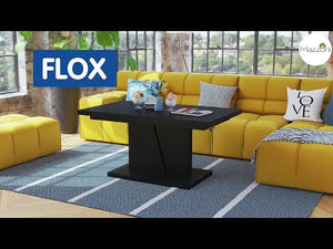 Konferenčný stolík rozkladací Flox (biela)