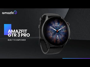 Chytré hodinky Amazfit GTR 3 Pro, hnedý remienok, strieborná