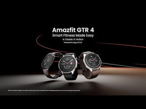 Chytré hodinky Amazfit GTR 4, strieborná