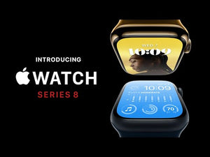 Apple Watch S8, 45mm, čierna, športový remienok, čierna