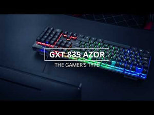 Herná klávesnica Trust GXT 835 Azor (24166)