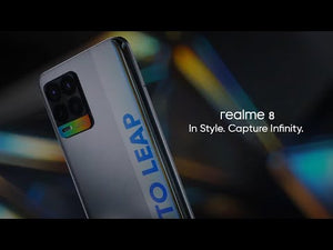 Mobilný telefón Realme 8 4 GB/64 GB, lesklý čierny