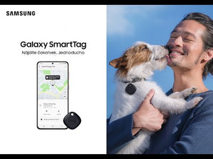Chytrý prívesok Samsung Galaxy SmartTag, strieborná