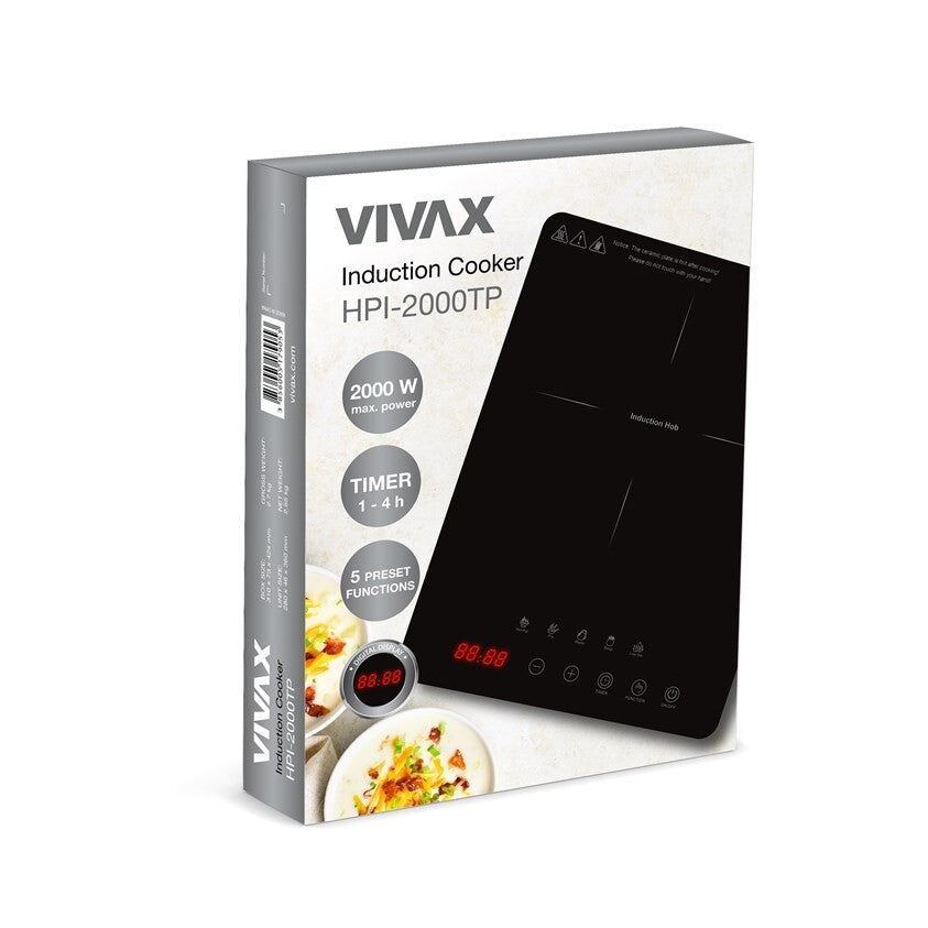 Indukčný varič Vivax HPI-2000TP