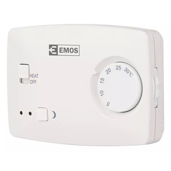 Izbový termostat Emos T3, káblový, manuálny
