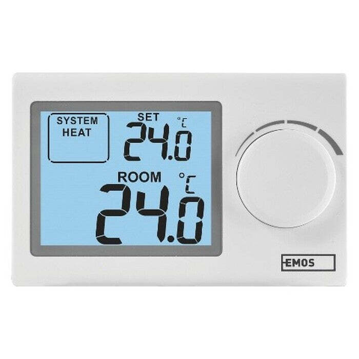 Izbový termostat Emos P5604, drôtový, manuálna POŠKODENÝ OBAL