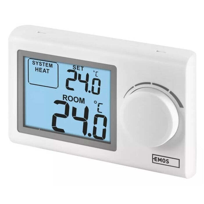 Izbový termostat Emos P5604, drôtový, manuálna POŠKODENÝ OBAL