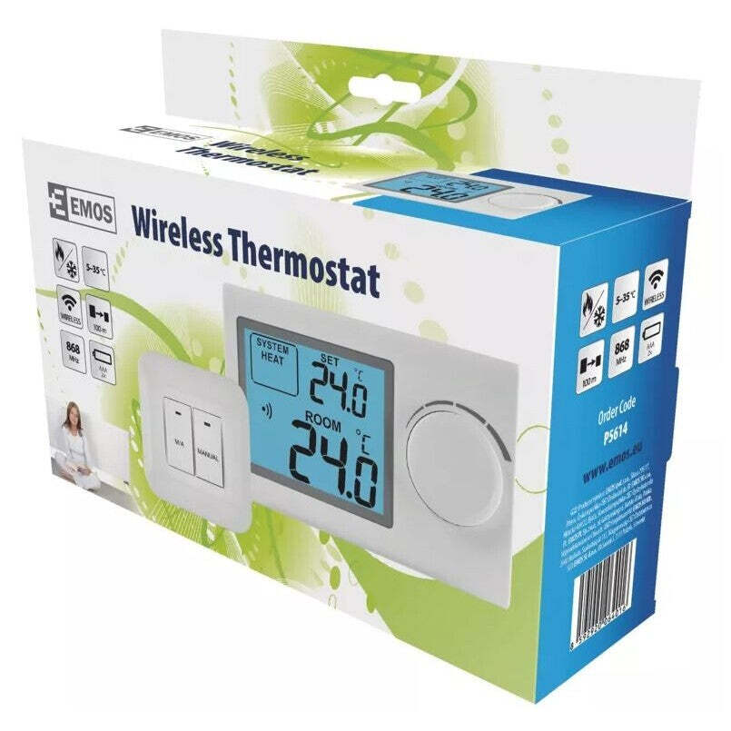 Izbový termostat Emos P5614, bezdrôtový POŠKODENÝ OBAL